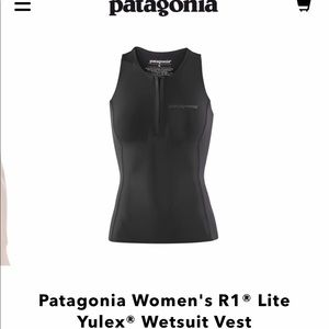 Patagonia R1 wetsuit vest